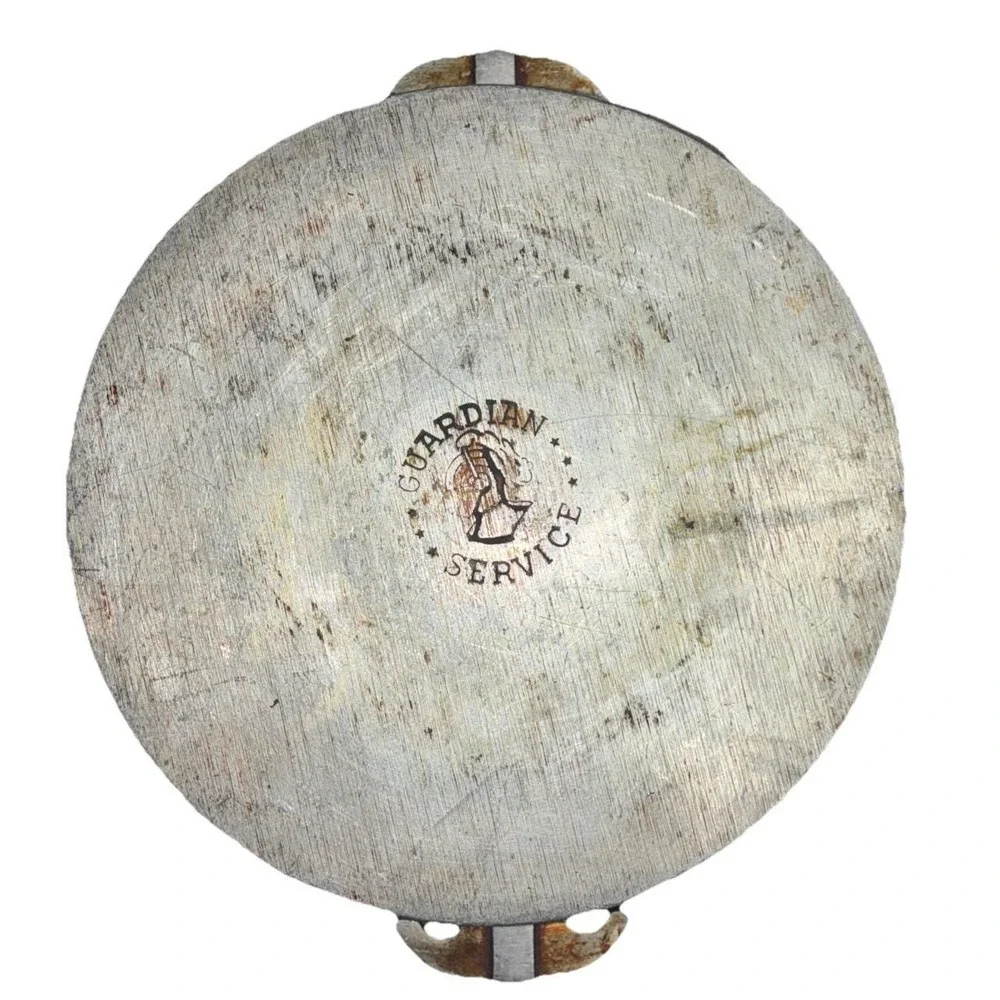 Vintage Guardian Service‎ Pot Hammered Aluminum  8